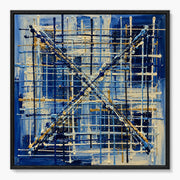 Geometric Line Abstract Painting #AEA010