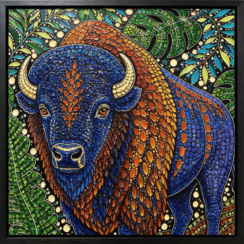 BP008 painting close-up