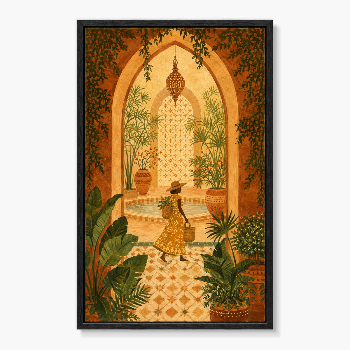 BP016 framed artwork