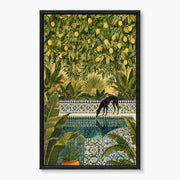 Bohemian Garden Figure Painting #BP020