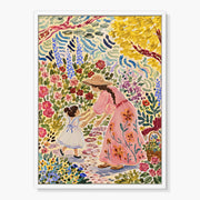 Bohemian Garden Figure Painting #BP021