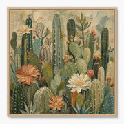 Bohemian Cactus Garden Painting #BP031