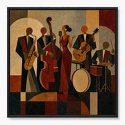 Jazz Band Folk Painting #BP039