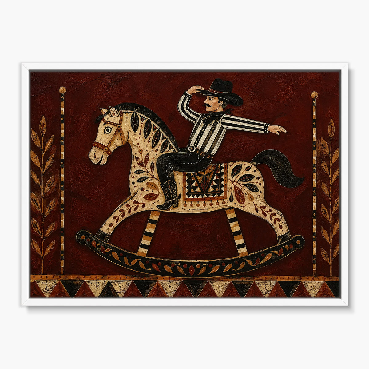 BP100 framed artwork