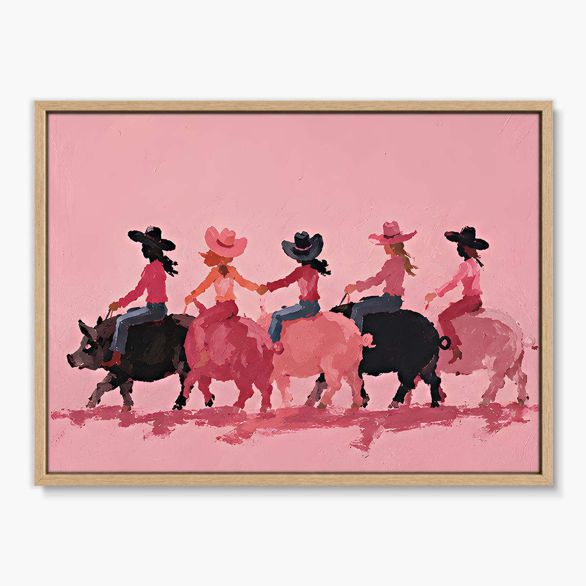 BP105 framed artwork