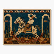 Whimsical Rocking Animal Painting #BP113