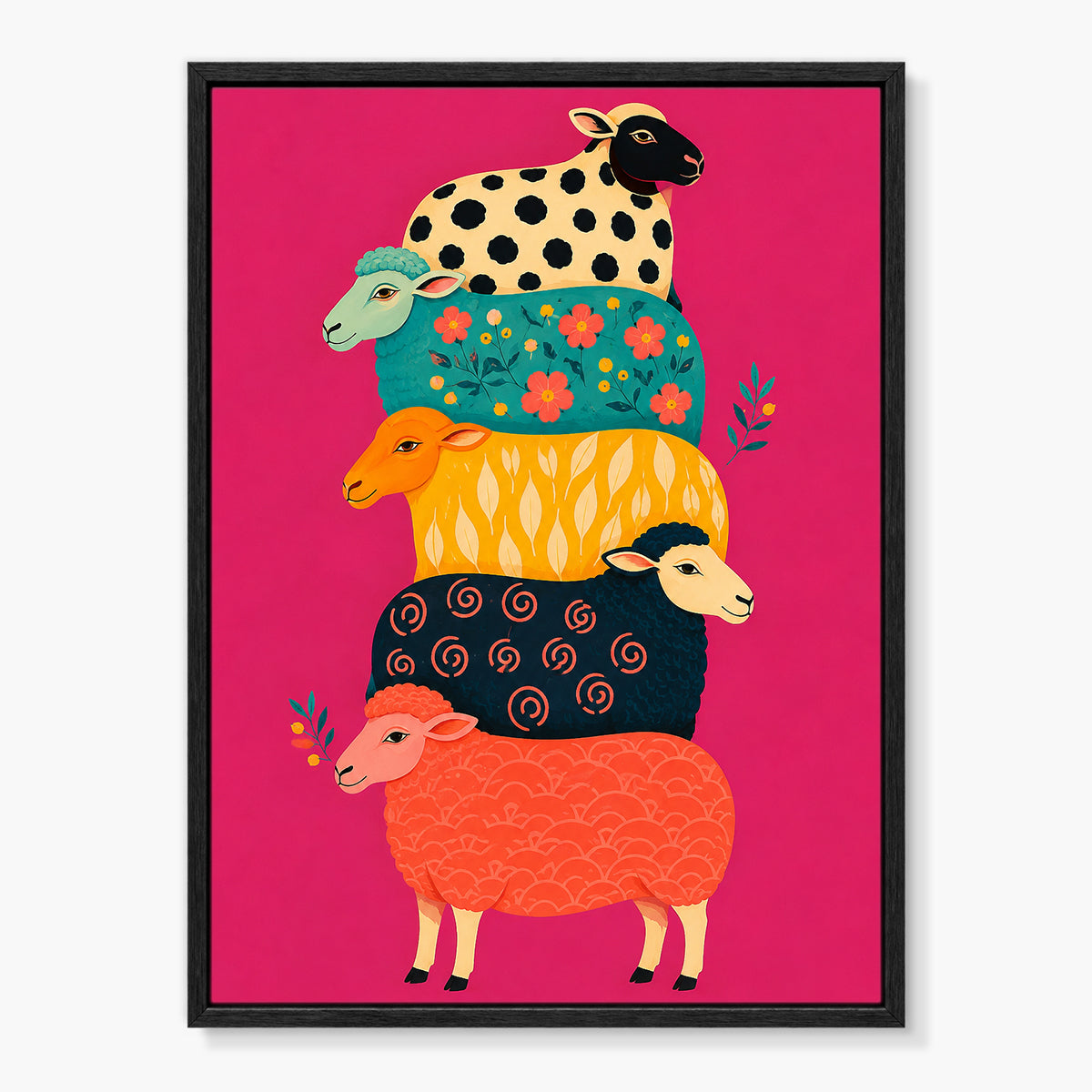 BP127 framed artwork