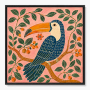 Decorative Toucan with Orange Berries #BP129