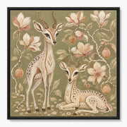 Gazelle and Young among Magnolia Blossoms #BP136