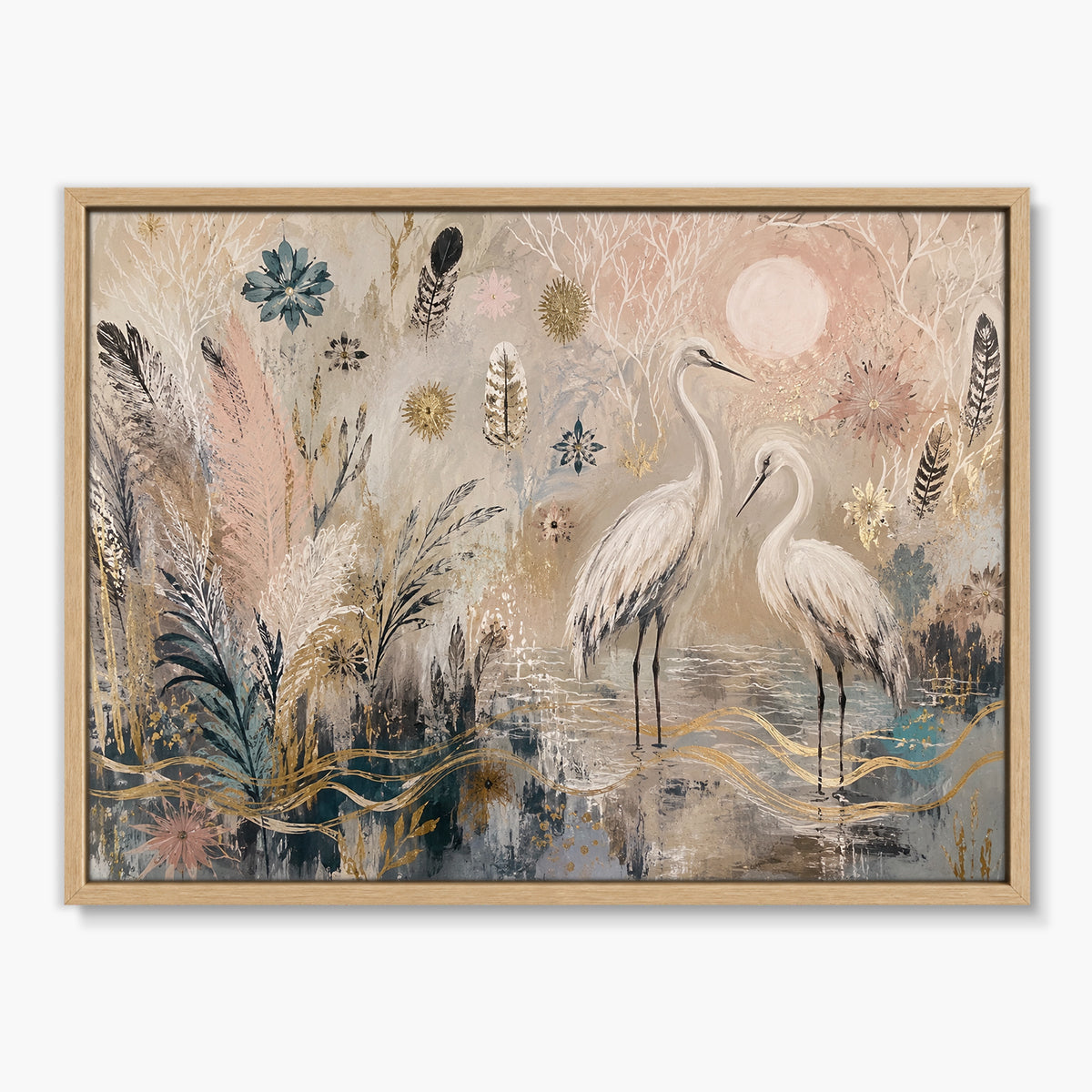 BP140 framed artwork