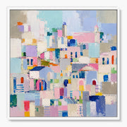 Mediterranean Village Painting #CA005
