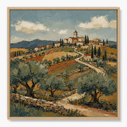Tuscan Landscape Painting #CA019