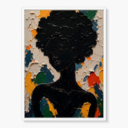 Textured Contemporary Portrait #CA040