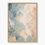 Pastel Botanical Abstract Painting #CA043