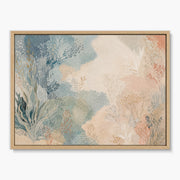 Pastel Botanical Abstract Painting #CA044