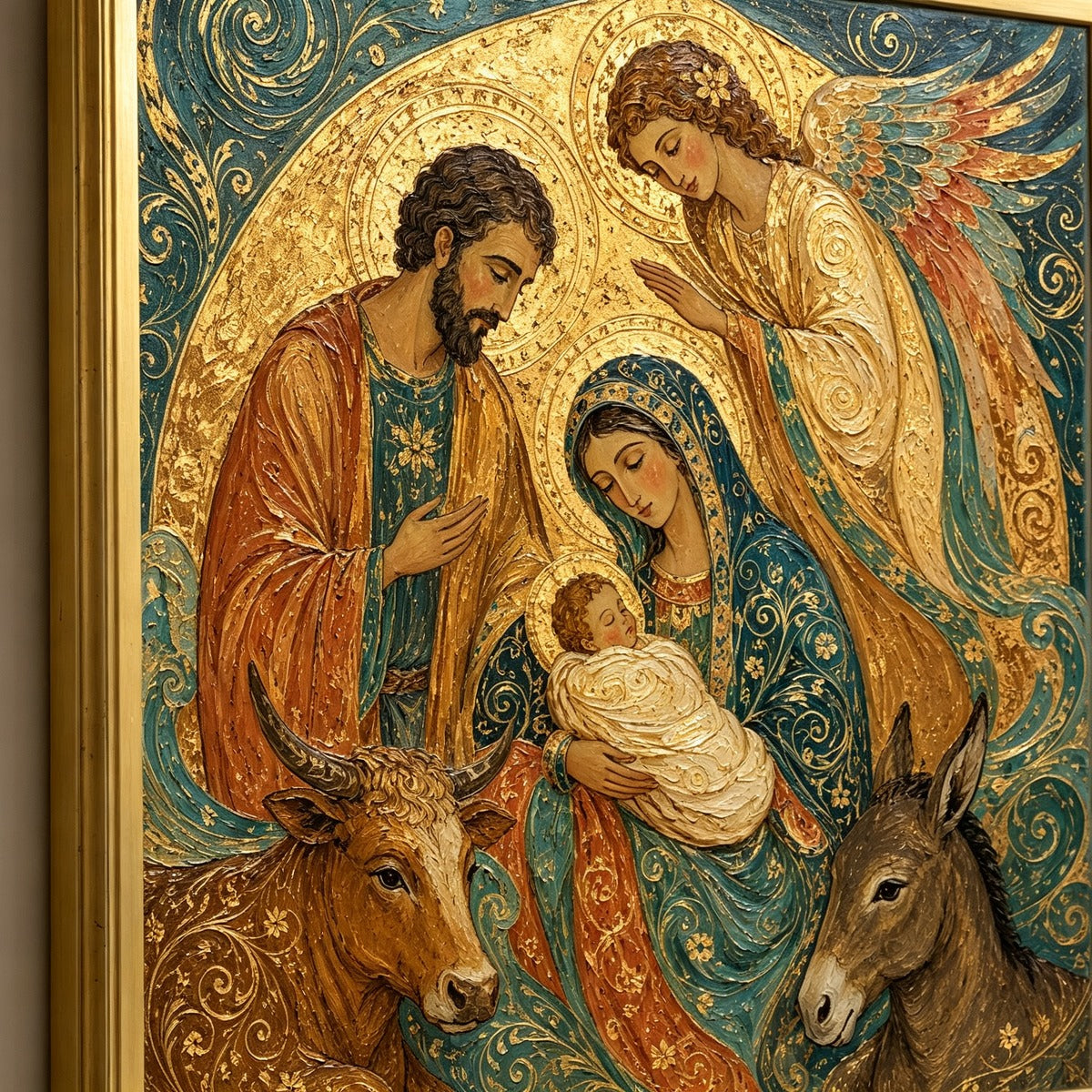 CA068 painting close-up