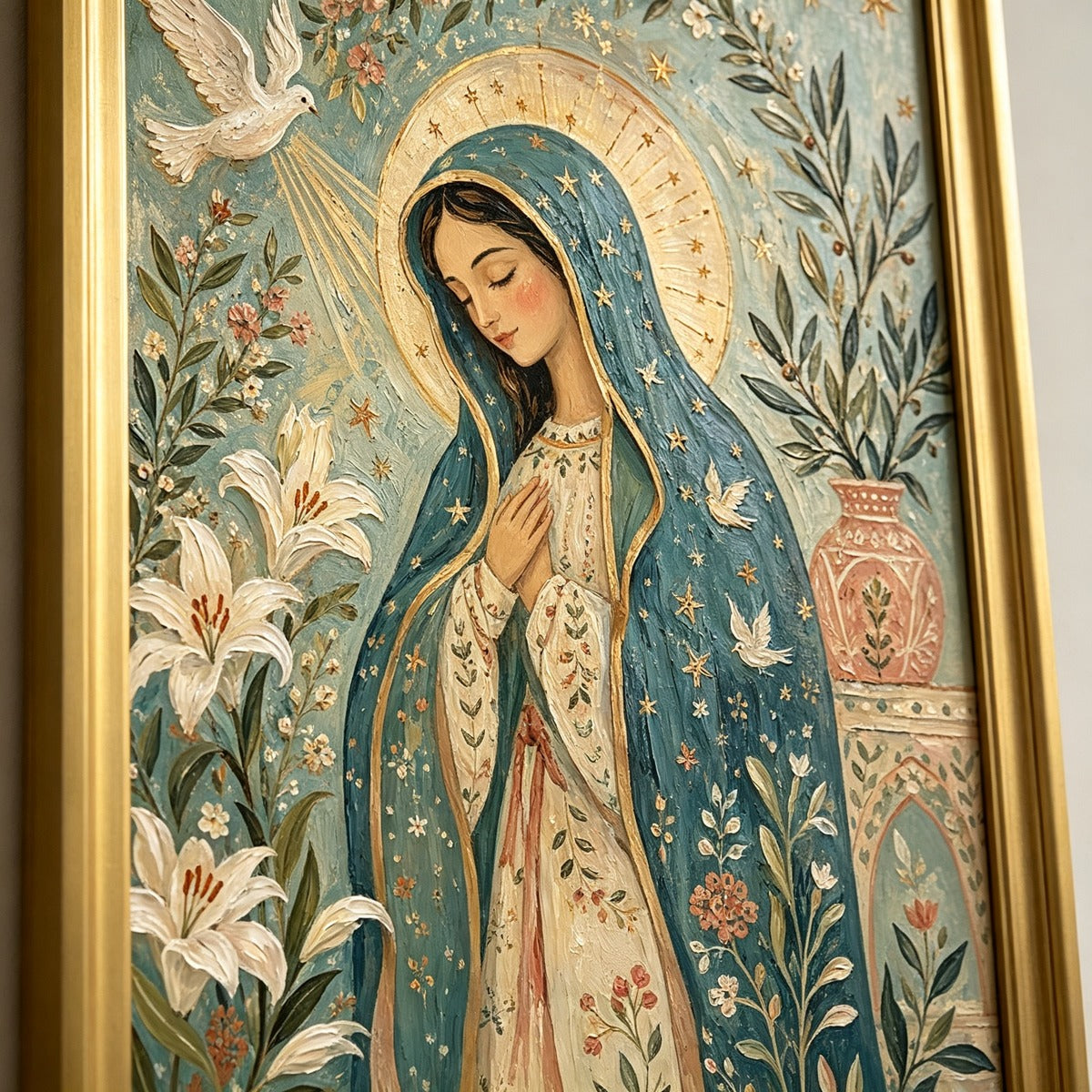 CA075 painting close-up