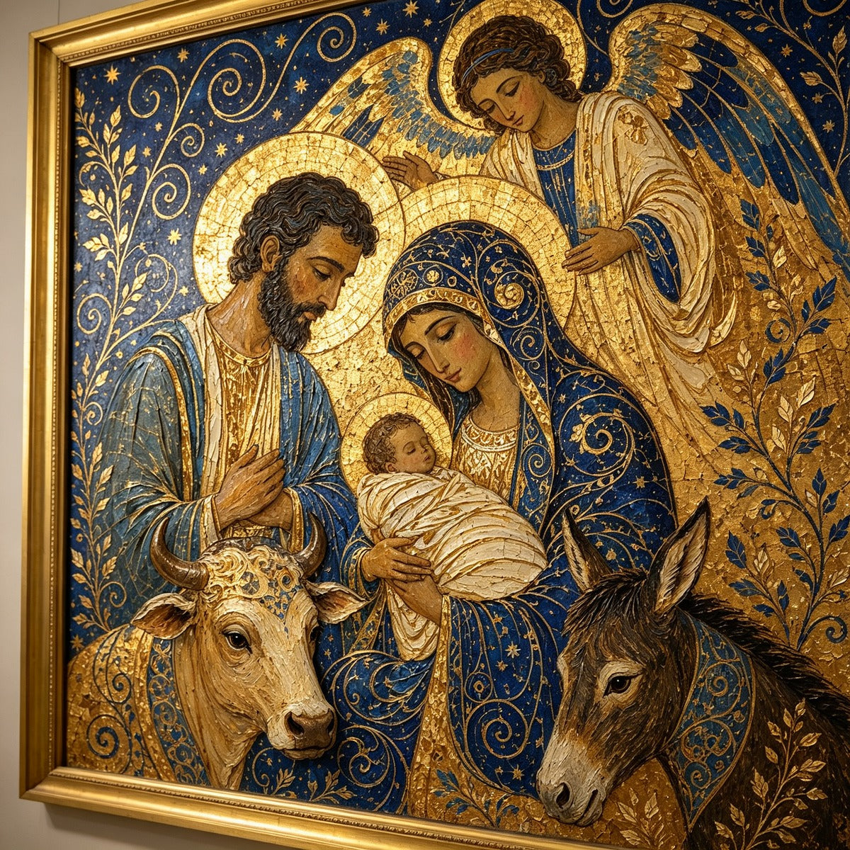 CA077 painting close-up