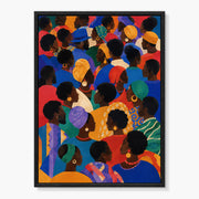 Contemporary African Folk Painting #CA118