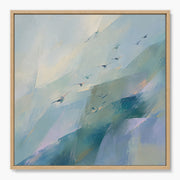 Abstract Birds in Motion Painting #CA138
