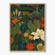 Midnight Botanical Painting #CA152