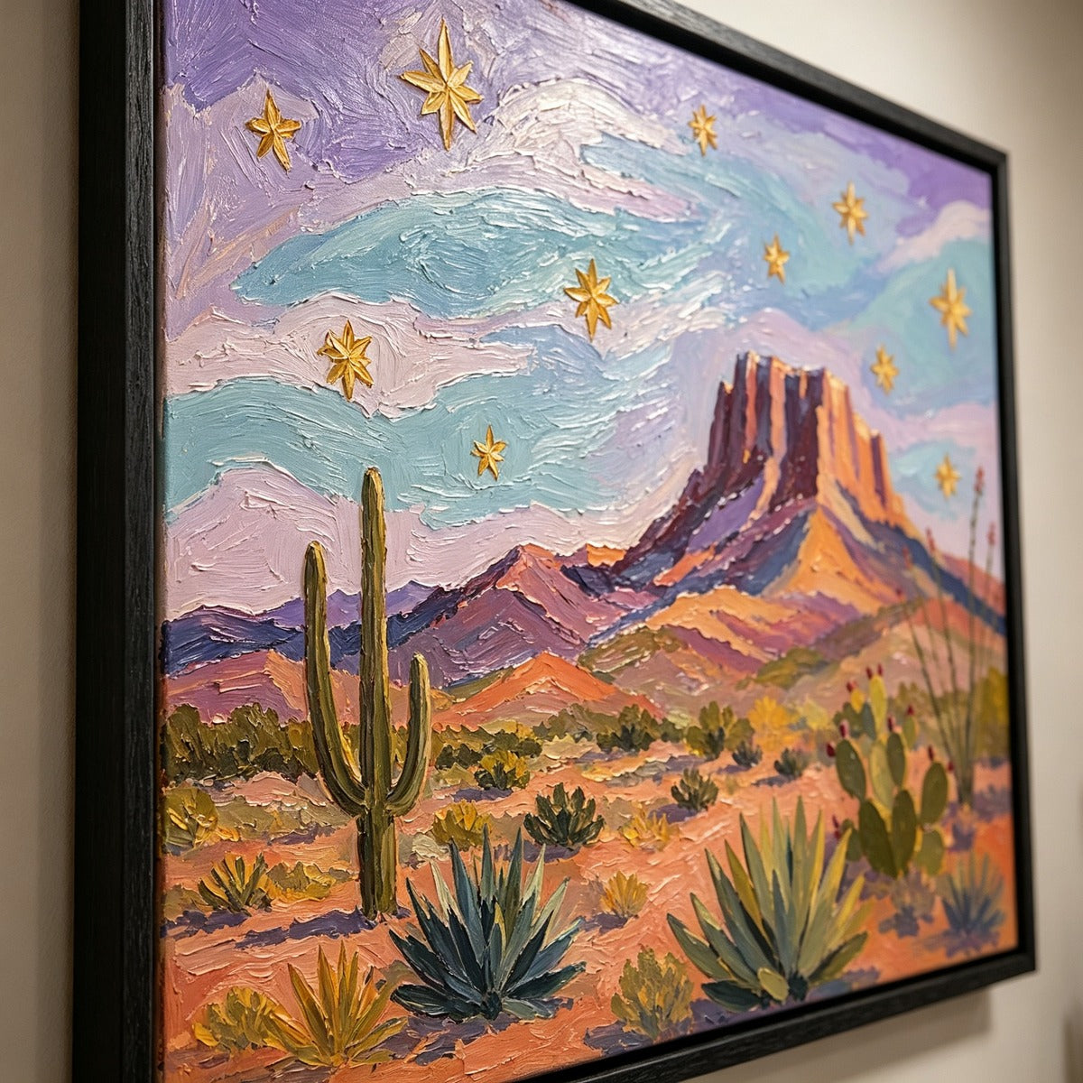 CA195 painting close-up