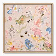 Pastel Animal and Flower Storybook Doodles #CA211