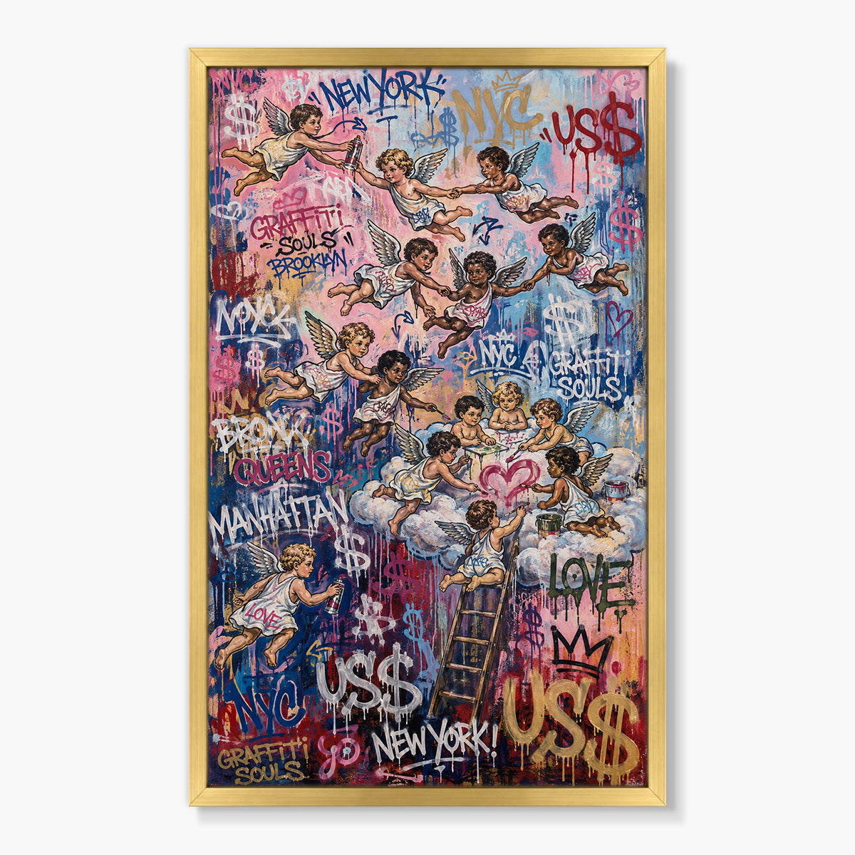 GA002 framed artwork