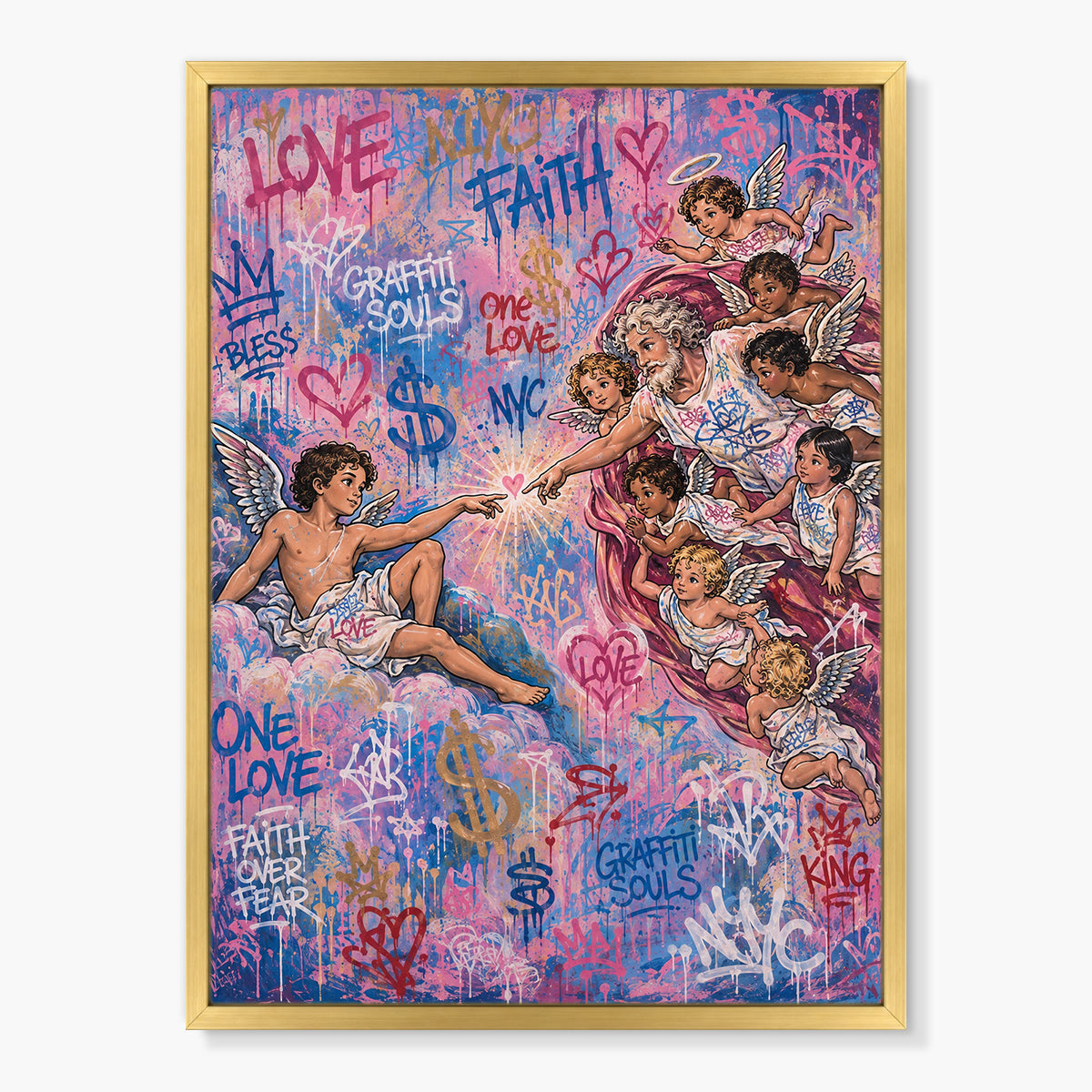 GA003 framed artwork