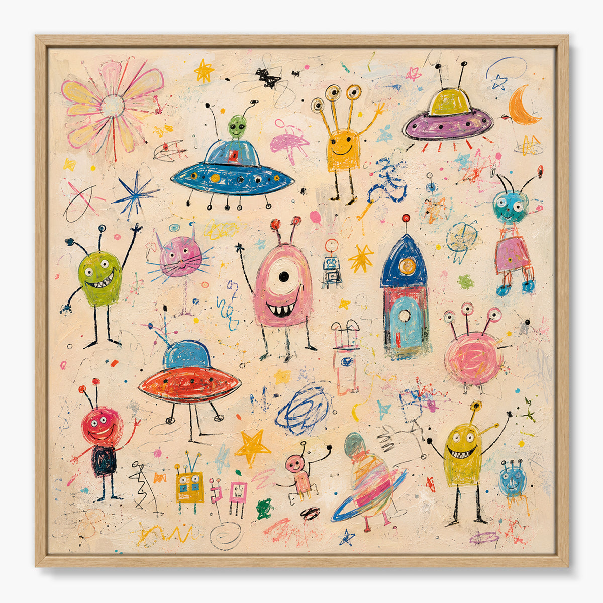 GA005 framed artwork