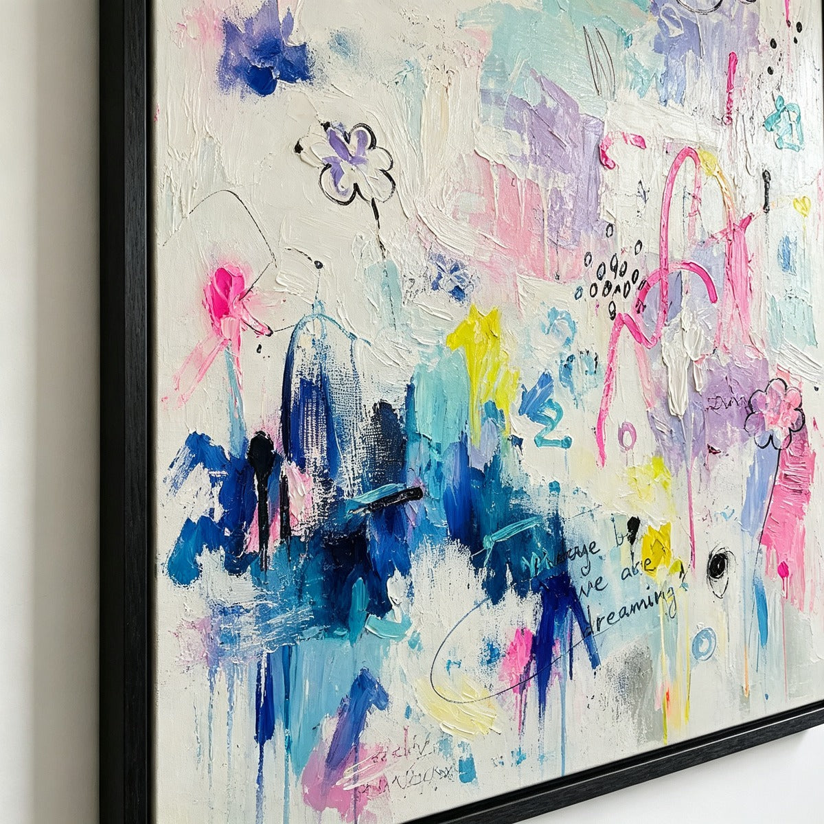GA006 painting close-up