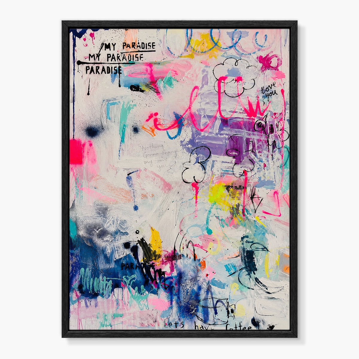 GA007 framed artwork