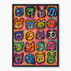GA008 framed artwork