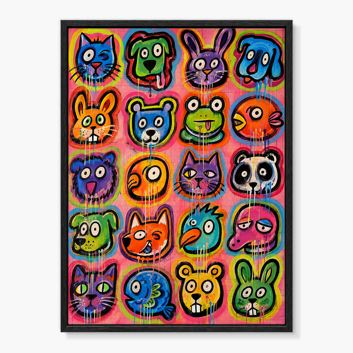 GA008 framed artwork