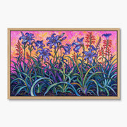 Iris Meadow Painting #M805