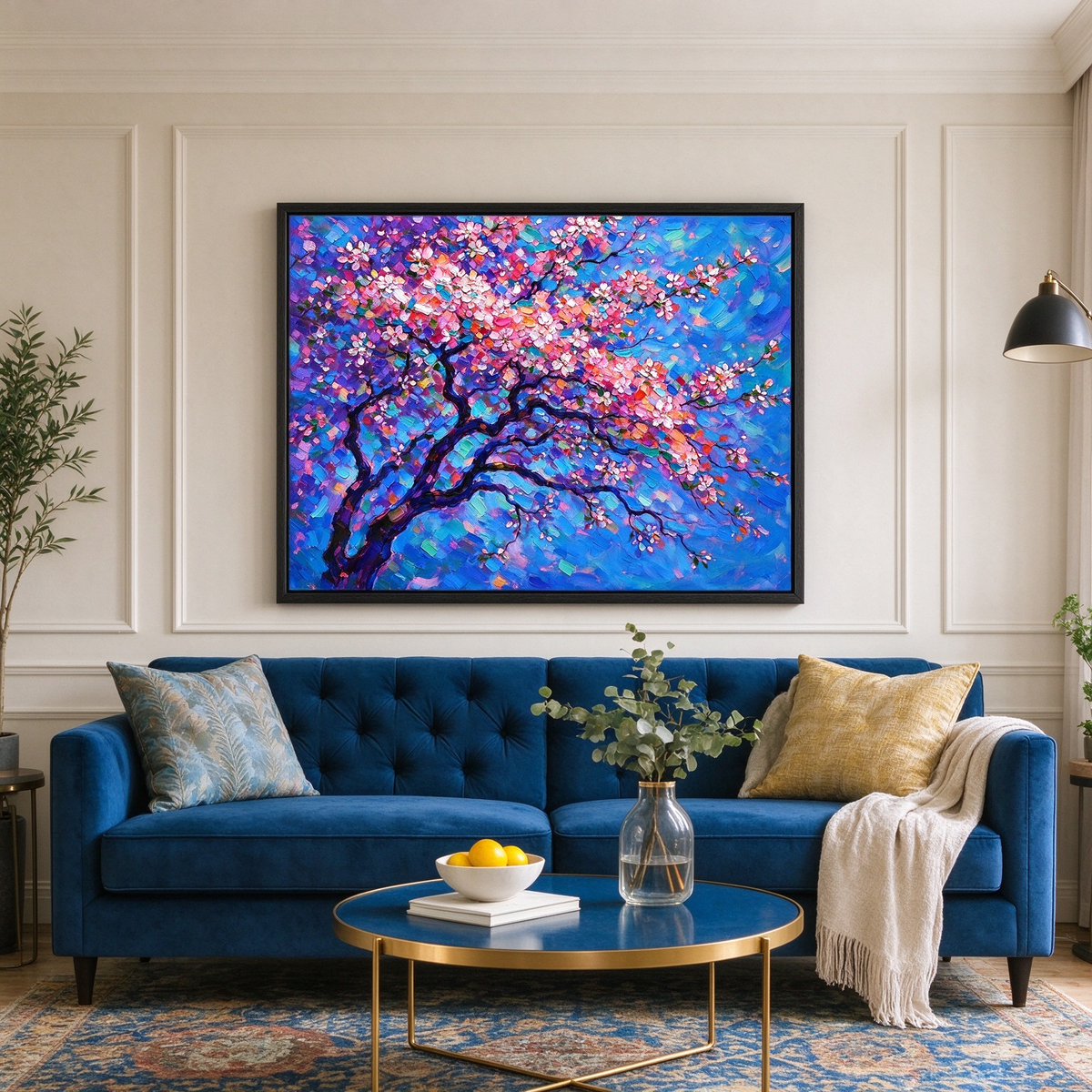 Cherry Blossom Tree Painting #M818 - image 5