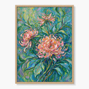 Blush Peony Garden Painting #M819