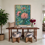Blush Peony Garden Painting #M819 - image 4
