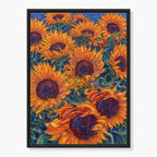 Sunflower Field Painting #M825 - main artwork
