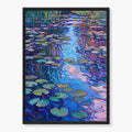 Water Lily Reflection Painting #M827 - main artwork