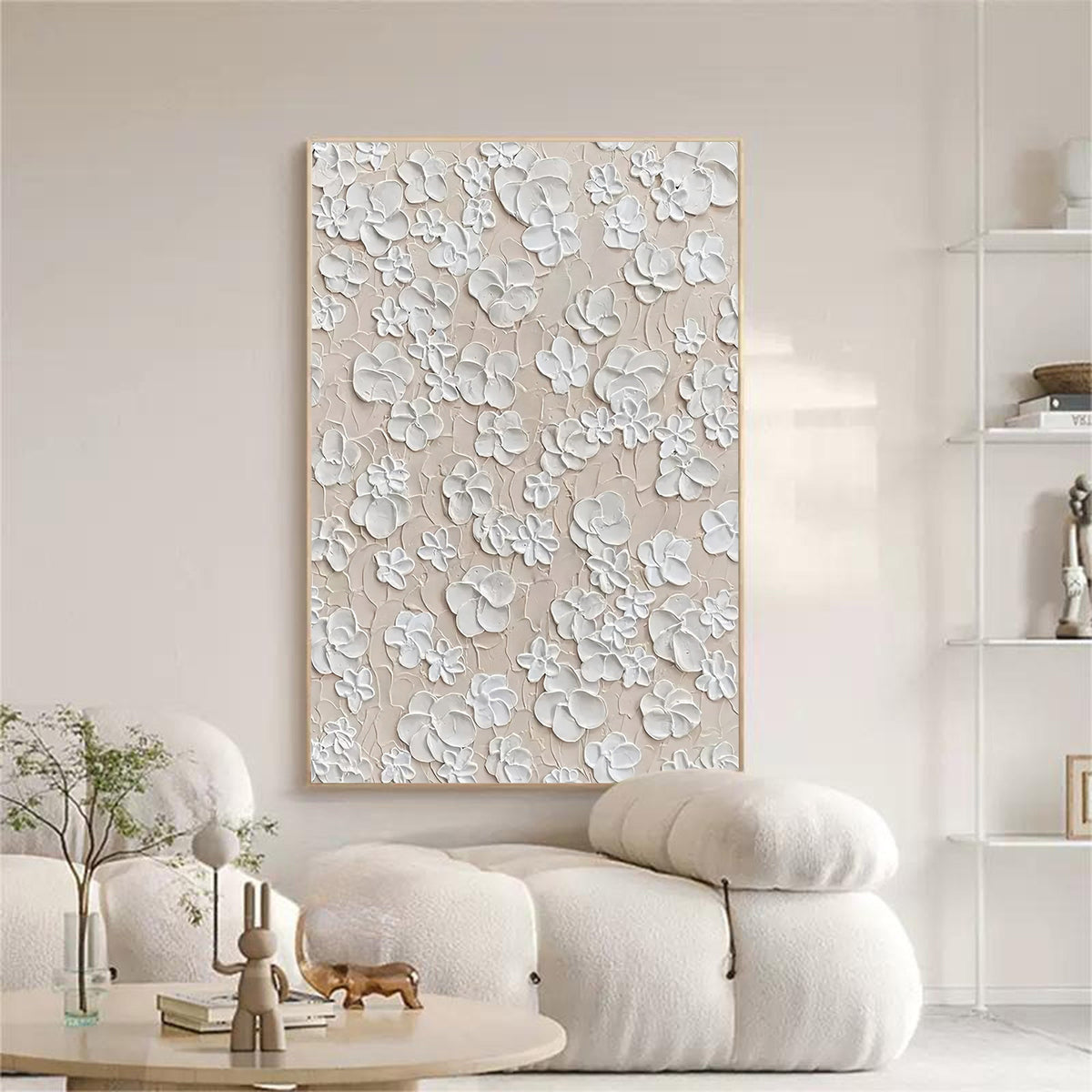 M870 artwork in a living room
