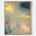 Prism Haze Textured Abstract Painting #M929