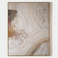 Bohemian Sands Textured Abstract Painting #M930