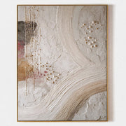 Bohemian Sands Textured Abstract Painting #M930