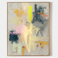 Neon Pastel Colorful Abstract Painting #M937