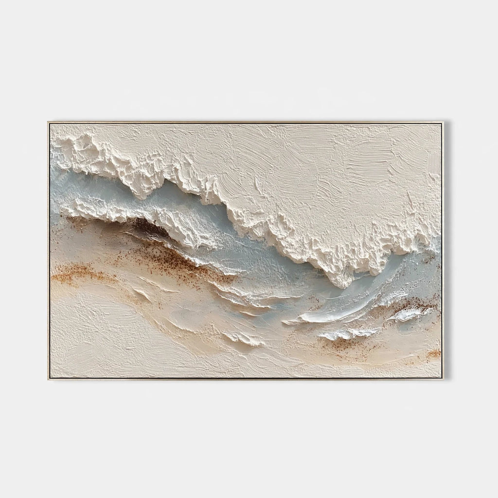 Foaming Shore Plaster Texture Painting #M940