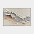 Foaming Shore Plaster Texture Painting #M940