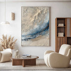 Rolling Surf Plaster Texture Painting #M948
