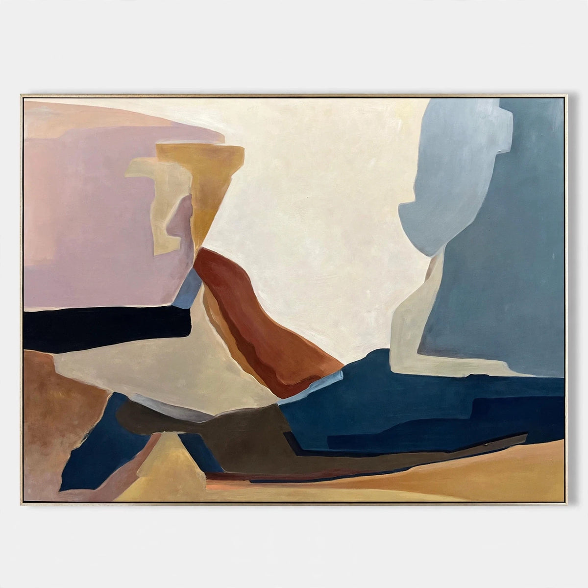Canyon Forms Abstract Painting #M962