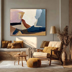Canyon Forms Abstract Painting #M962